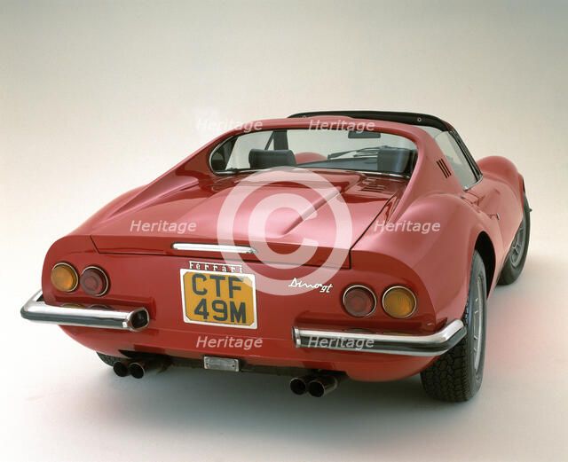 1974 Ferrari Dino 246 GTS. Artist: Unknown.