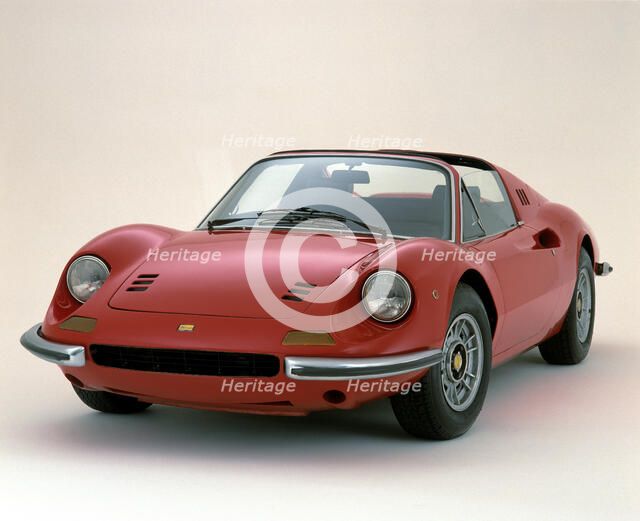 1974 Ferrari Dino 246 GTS. Artist: Unknown.