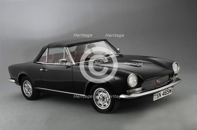 1974 Fiat 124 Spyder. Artist: Unknown.