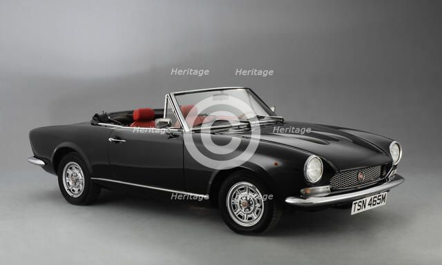 1974 Fiat 124 Spyder. Artist: Unknown.