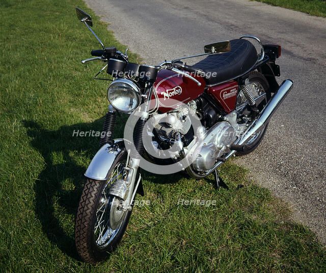 1974 Norton Commando Interstate 850cc Artist: Unknown.