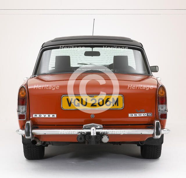 1974 Rover P6 3500S Artist: Unknown.