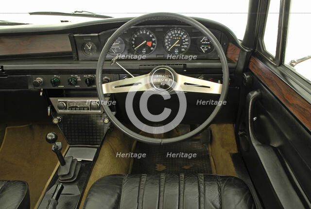 1974 Rover P6 3500S Artist: Unknown.