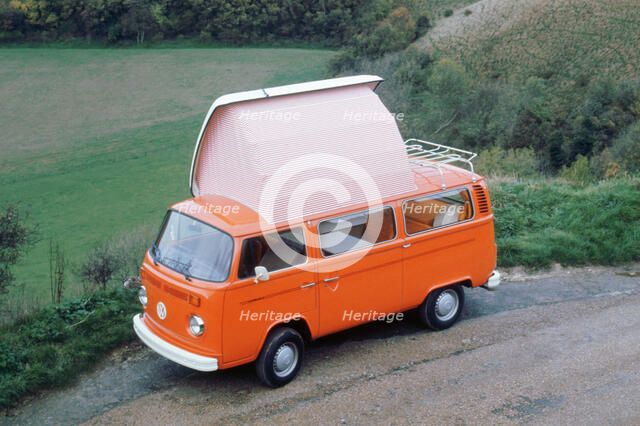 1975 Volkswagen Camper van. Artist: Unknown.