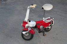 1975 Carnielli fold-up moped. Creator: Unknown