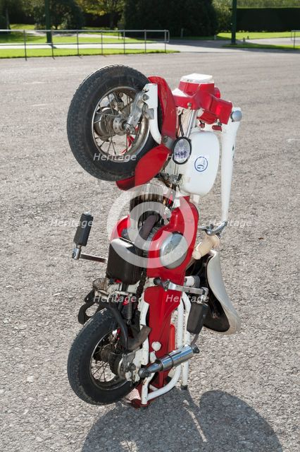 1975 Carnielli fold-up moped. Creator: Unknown.