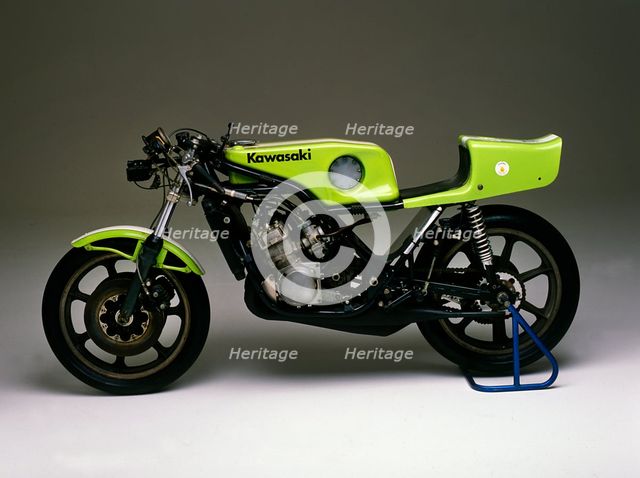 1975 Kawasaki factory racer. Creator: Unknown.