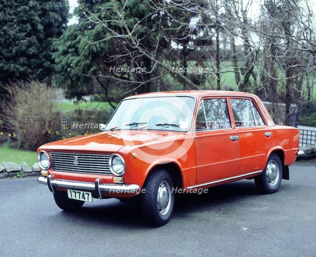 1975 Lada 1200 saloon. Creator: Unknown.