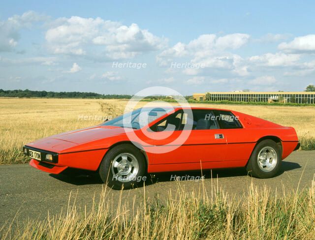 1975 Lotus Esprit Series 1. Artist: Unknown.