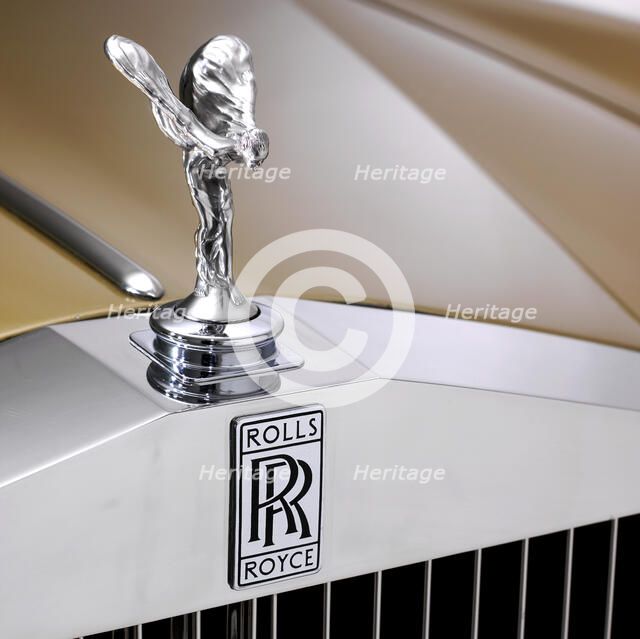 1975 Rolls Royce Corniche convertible. Artist: Unknown.