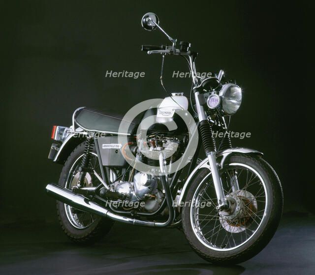 1976 Triumph Bonneville 750. Artist: Unknown.