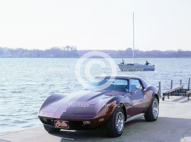 1976 Chevrolet Corvette. Artist: Unknown.