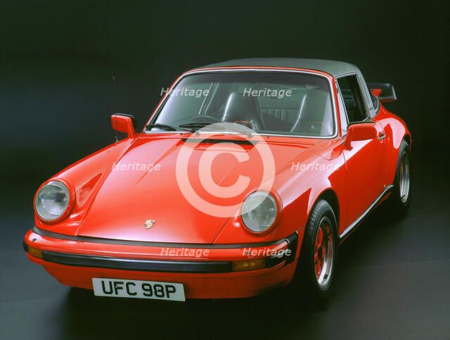 1976 Porsche 911 Targa. Artist: Unknown.