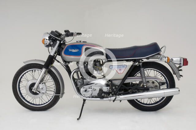 1977 Triumph Bonneville 750 Jubilee Artist: Unknown.