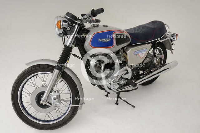 1977 Triumph Bonneville 750 Jubilee Artist: Unknown.