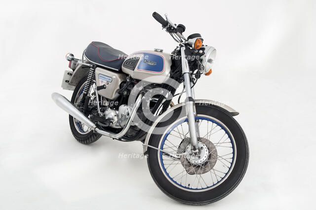 1977 Triumph Bonneville 750 Jubilee Artist: Unknown.