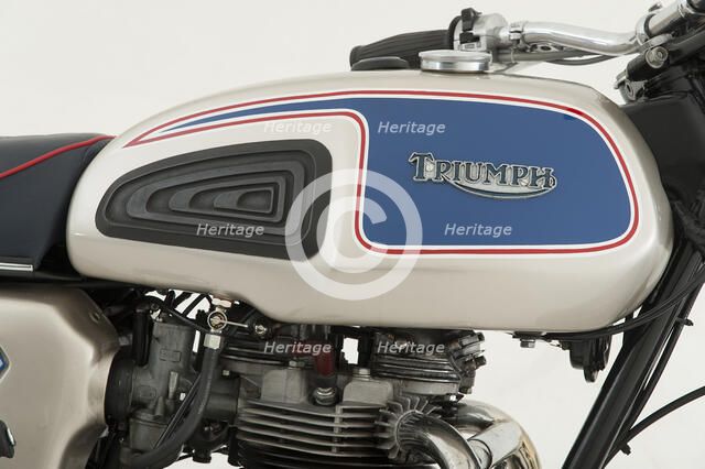 1977 Triumph Bonneville 750 Jubilee Artist: Unknown.