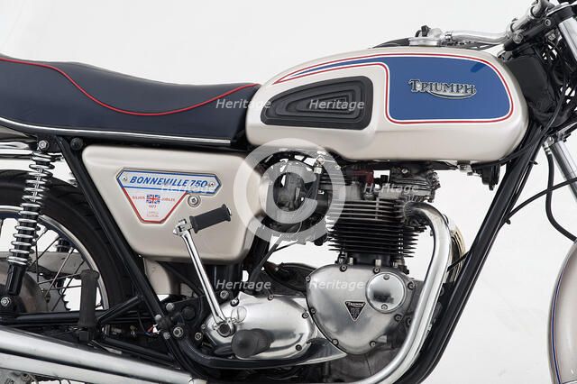 1977 Triumph Bonneville 750 Jubilee Artist: Unknown.