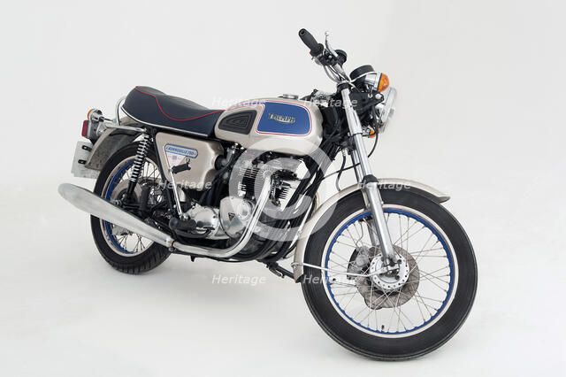 1977 Triumph Bonneville 750 Jubilee Artist: Unknown.