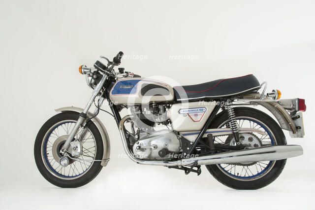 1977 Triumph Bonneville 750 Jubilee Artist: Unknown.