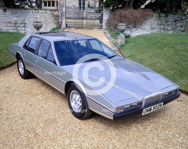 1977 Aston Martin Lagonda. Artist: Unknown.