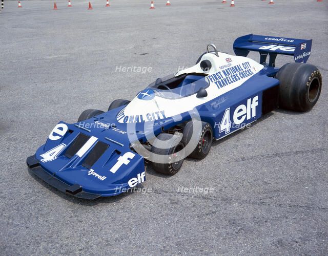 1977 Elf Tyrrell P34. Artist: Unknown