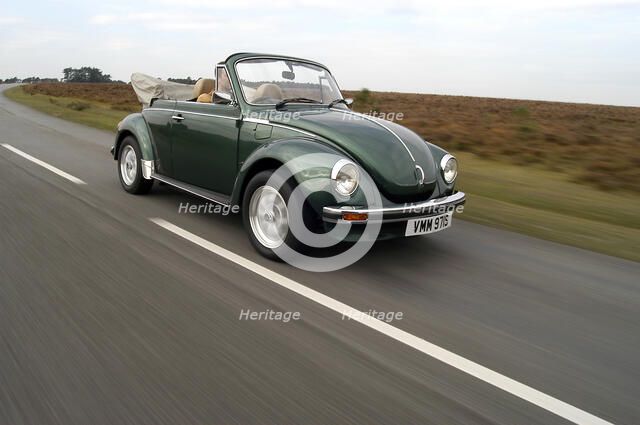1978 Volkswagen Beetle Cabriolet. Artist: Unknown.
