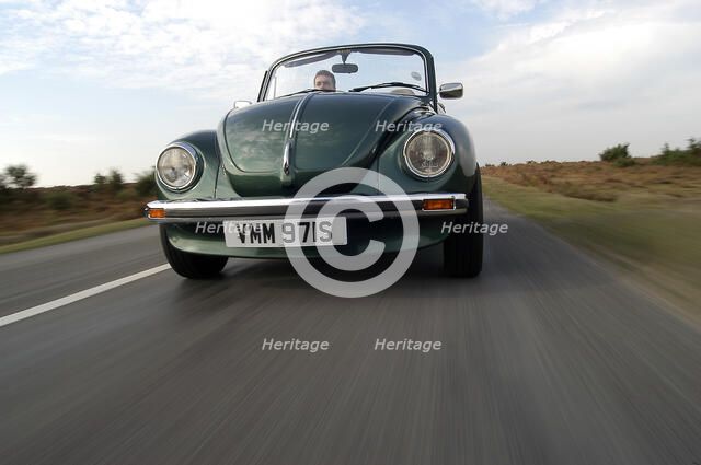 1978 Volkswagen Beetle Cabriolet. Artist: Unknown.