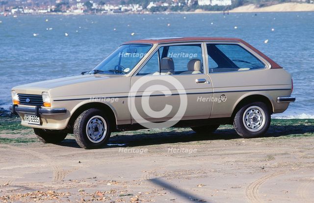 1978 Ford Fiesta Mk.1. Creator: Unknown.