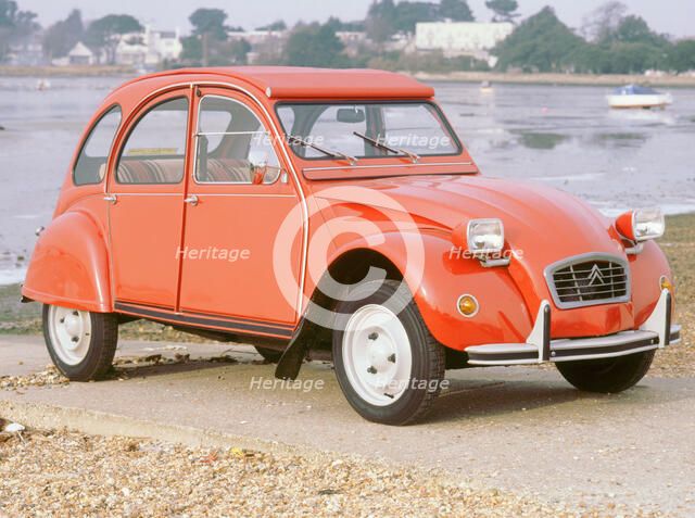 1980 Citroen 2CV. Artist: Unknown.