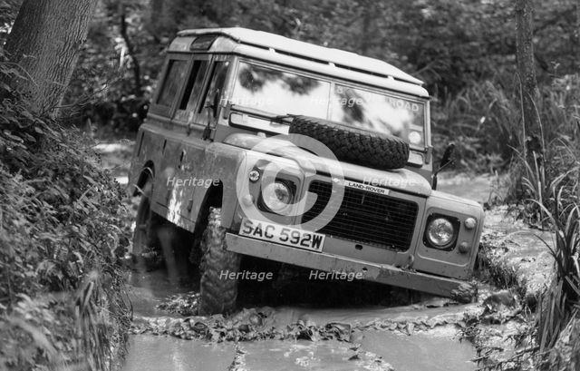 1980 Land Rover V8. Creator: Unknown.