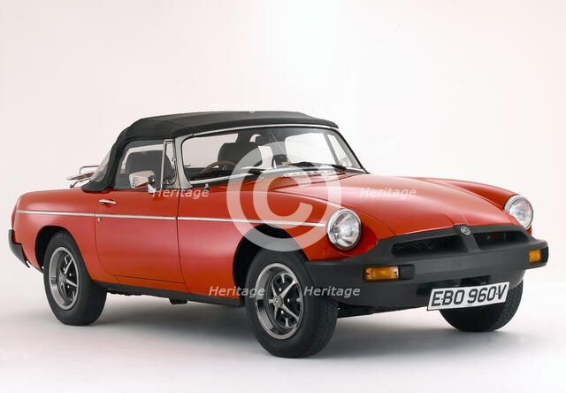 1980 MGB Roadster Artist: Unknown.