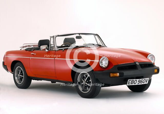 1980 MGB Roadster Artist: Unknown.