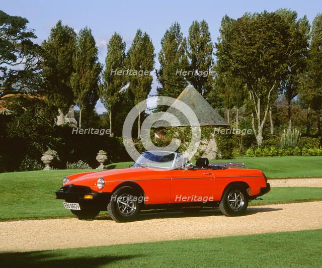1980 MG B Roadster. Artist: Unknown.