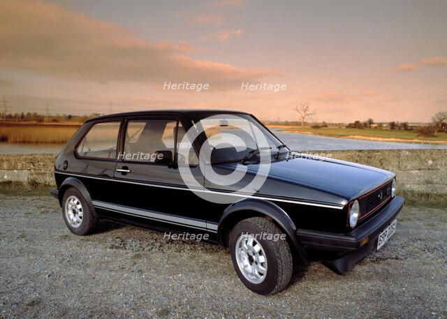 1981 Volkswagen Golf GTI . Artist: Unknown.