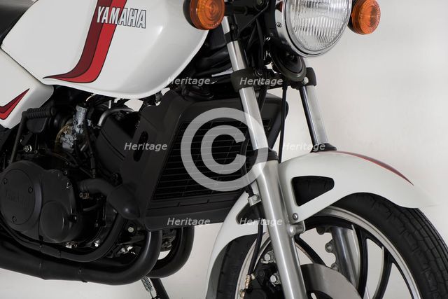 1981 Yamaha RD250 LC. Creator: Unknown.