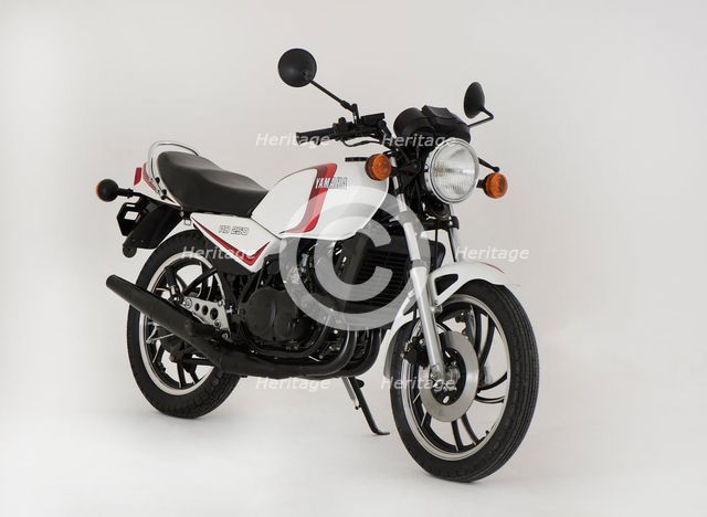 1981 Yamaha RD250 LC. Creator: Unknown.