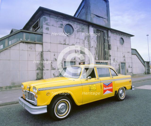 1981 Checker a11 taxi cab. Artist: Unknown.