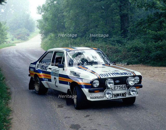 1981 Ford Escort RS1800. Artist: Unknown.