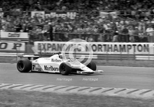 1981 McLaren MP4-1, John Watson, British Grand Prix, Silverstone. Creator: Unknown.