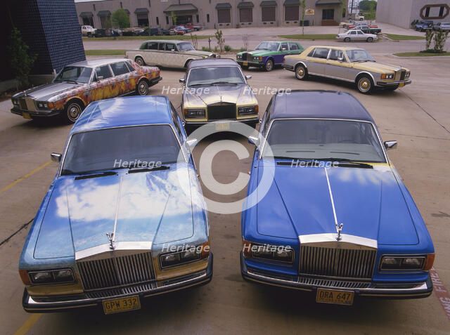1982 Rolls Royce Silver Spur collection ex Baghwan Shree Rajneesh Artist: Unknown.