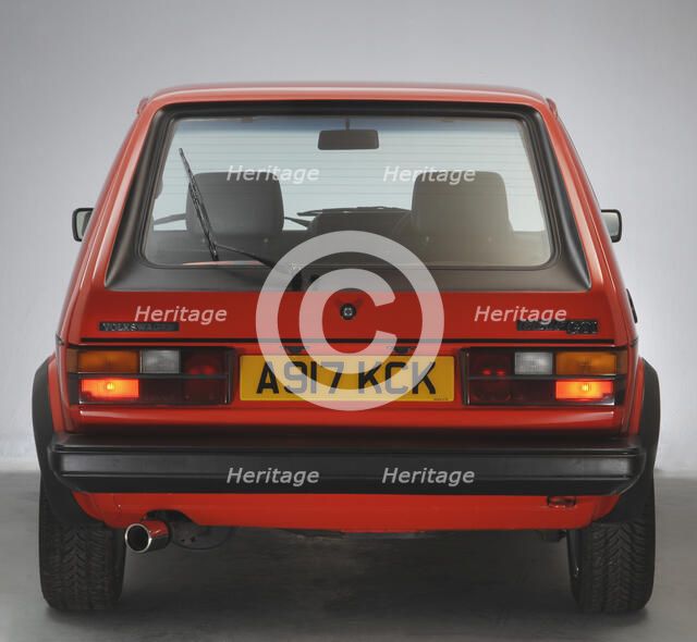 1983 Volkswagen Golf Gti mk1. Artist: Unknown.