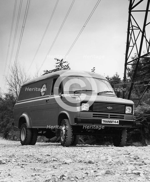 1983 Ford Transit 4x4. Creator: Unknown.