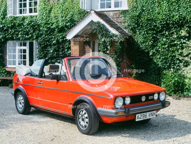 1984 Volkswagen Golf Gti cabriolet. Creator: Unknown.