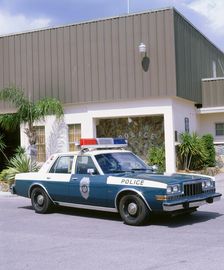 1984 Dodge Diplomat Police car