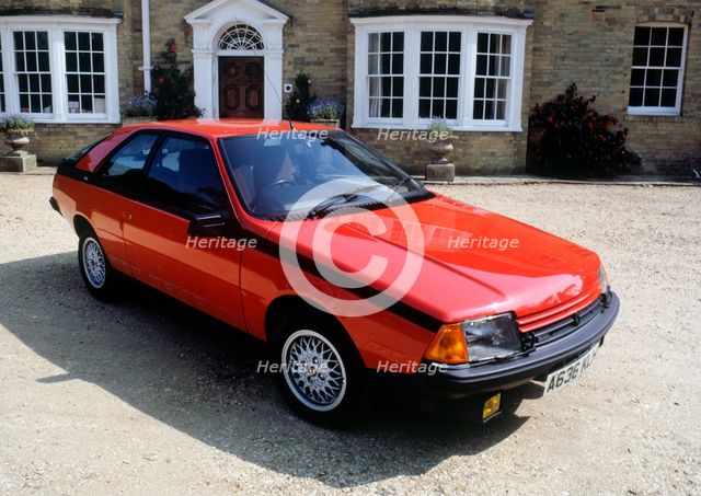 1984 Renault Fuego Turbo. Creator: Unknown.