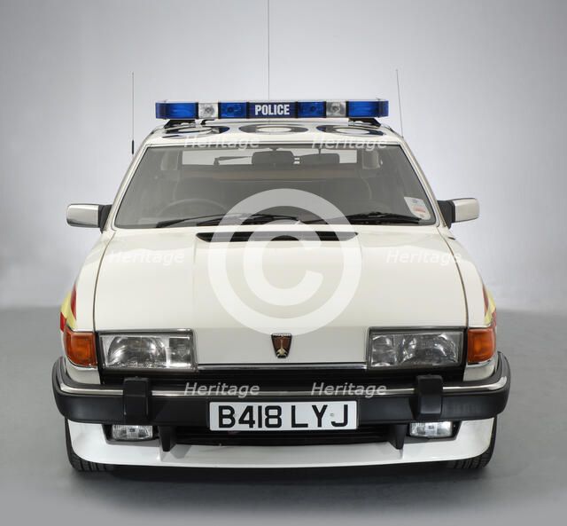 1984 Rover SD1 Police Car. Artist: Unknown.