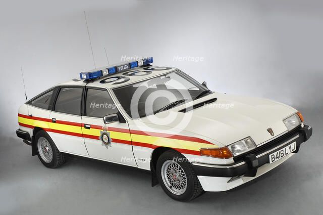 1984 Rover SD1 Police Car. Artist: Unknown.