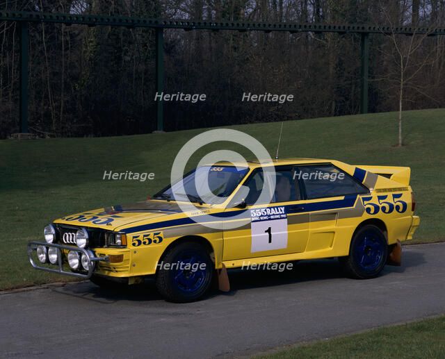 1985 Audi Quattro A2 car. Artist: Unknown