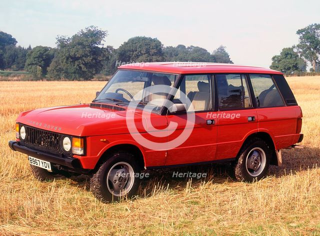 1985 Range Rover. Creator: Unknown.
